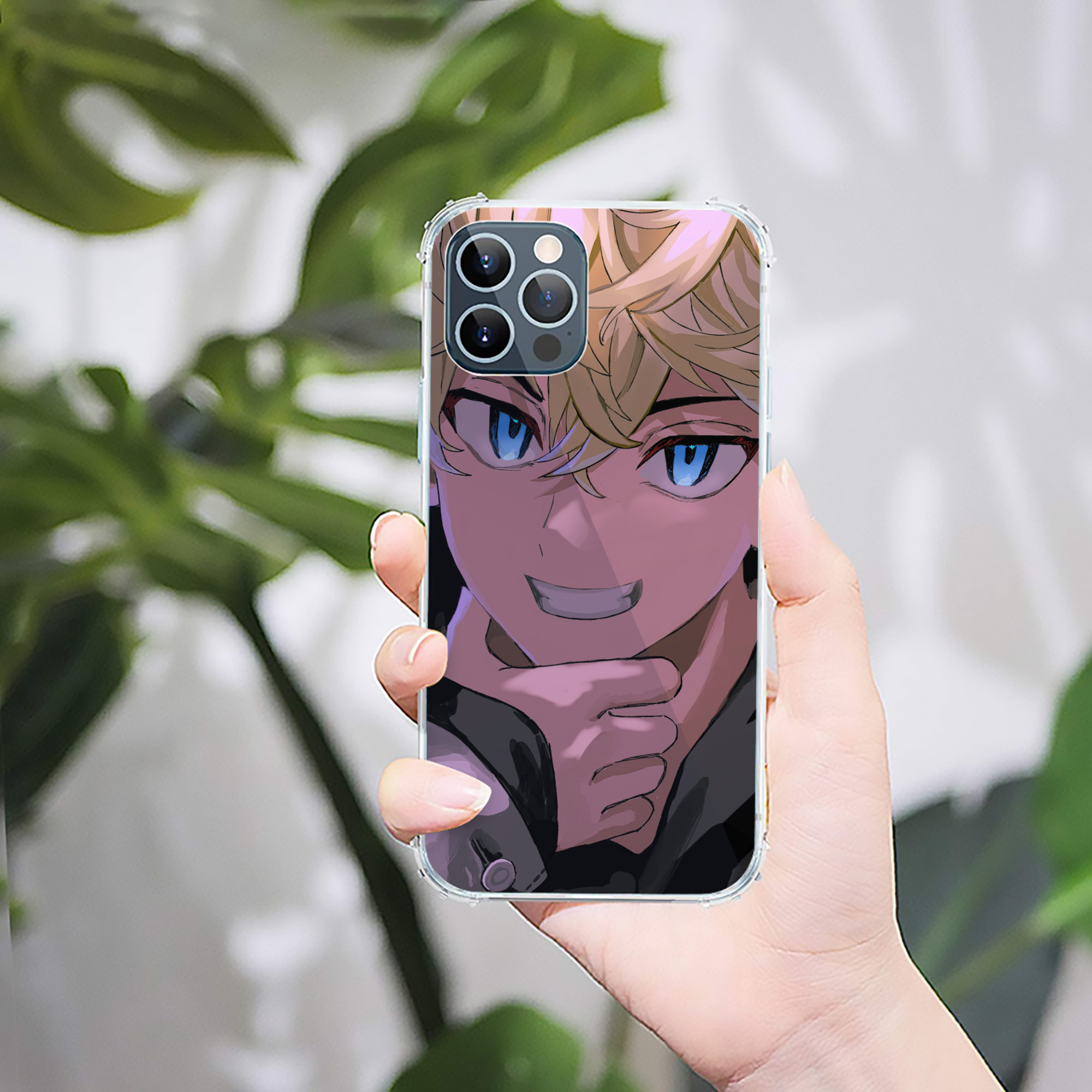 （画像用） 東京リベンジャーズ Tokyo Revengers 【iPhone 12シリーズ対応】透明スマホケース（クリアソフトケース）